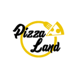 Pizza Land logo.