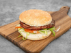 Plain Beef Burger 